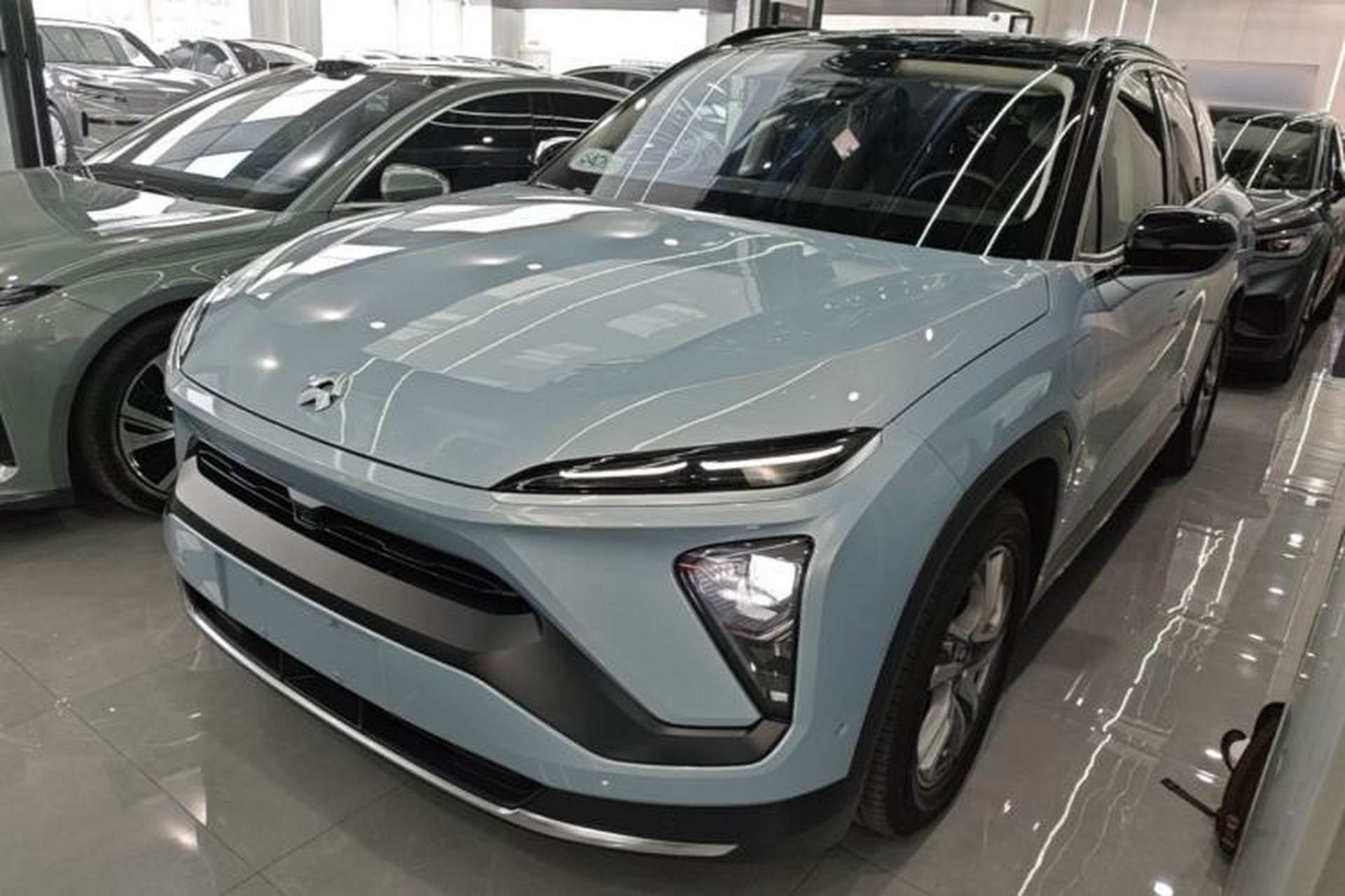 Used Nio ES6 2019 430 km Performance Version Front Left 45 Deg