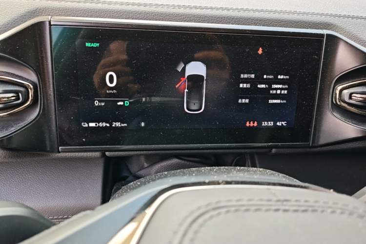 Used Nio ES6 2019 430 km Performance Version Instrument Cluster