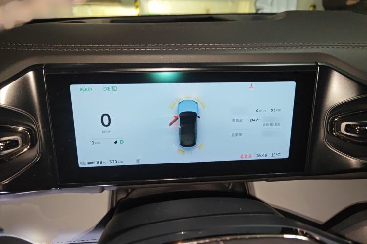 Used Nio ES6 2019 430KM First-Edition Commemorative Version Instrument Cluster