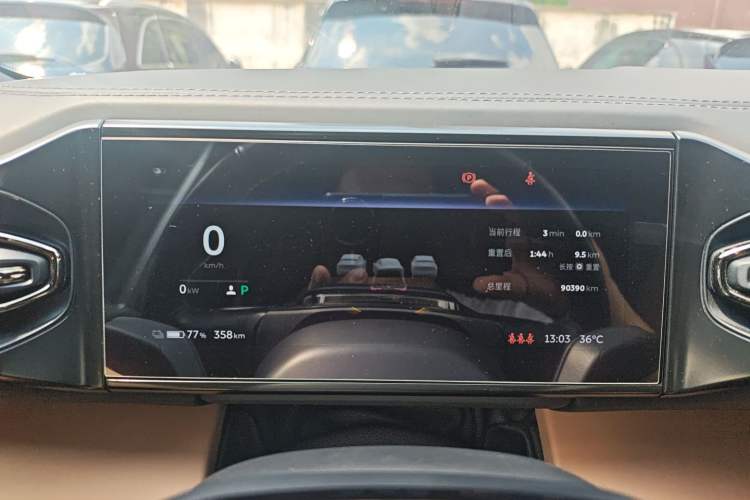 Used Nio ES6 2019 430KM First-Edition Commemorative Version Instrument Cluster