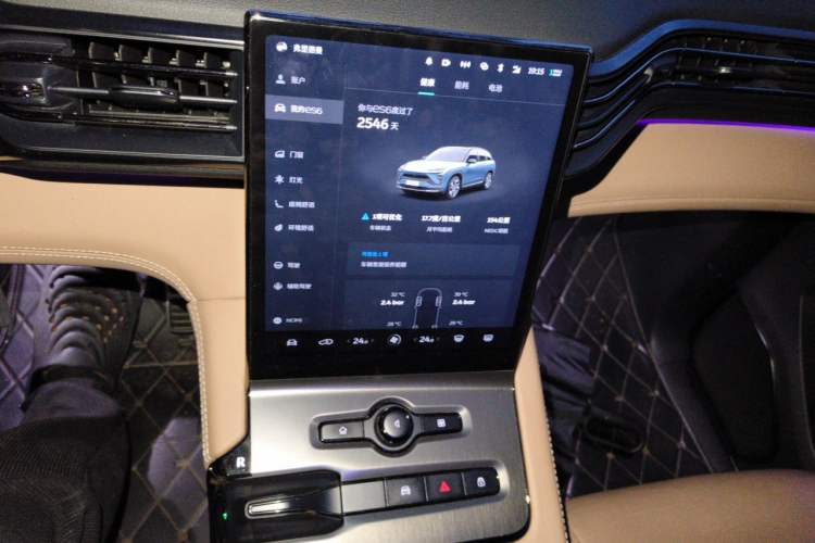 Used Nio ES6 2019 430 km Performance Version Audio And AC Panel