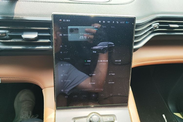 Used Nio ES6 2019 430 km Performance Version Audio And AC Panel