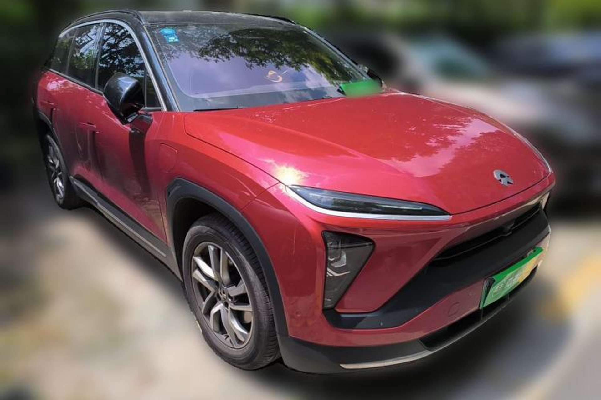 Used Nio ES6 2019 420 km Sport Version Front Right 45 Deg