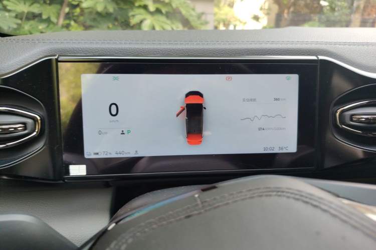 Used Nio ES6 2019 430 km Performance Version Instrument Cluster