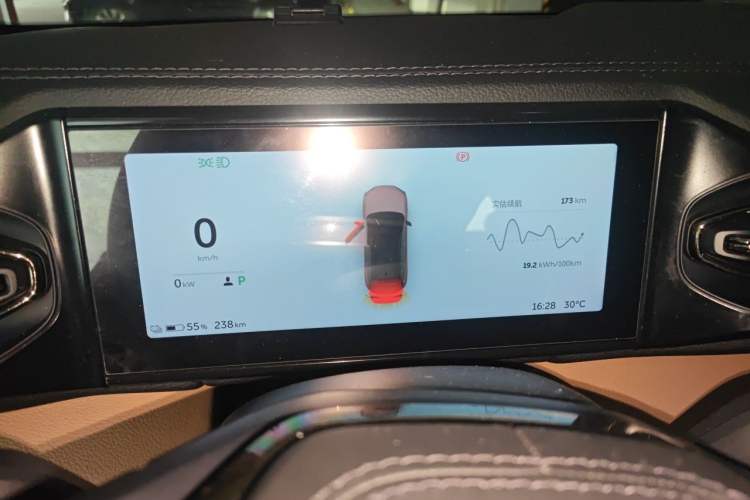Used Nio ES6 2019 430 km Performance Version Instrument Cluster