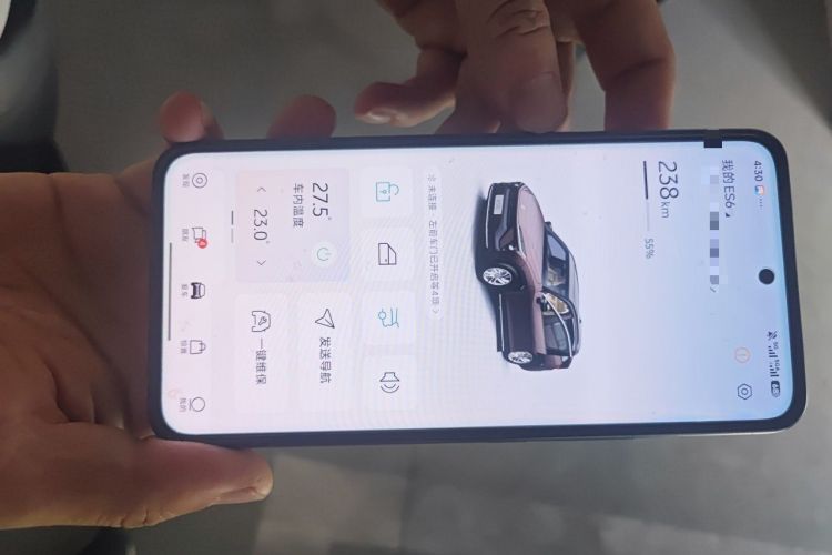 Used Nio ES6 2019 430 km Performance Version Vehicle Key
