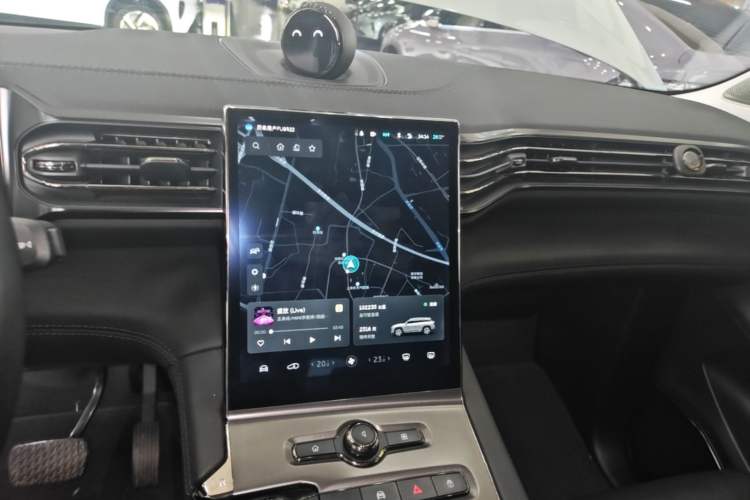 Used Nio ES6 2019 420 km Sport Version Audio And AC Panel