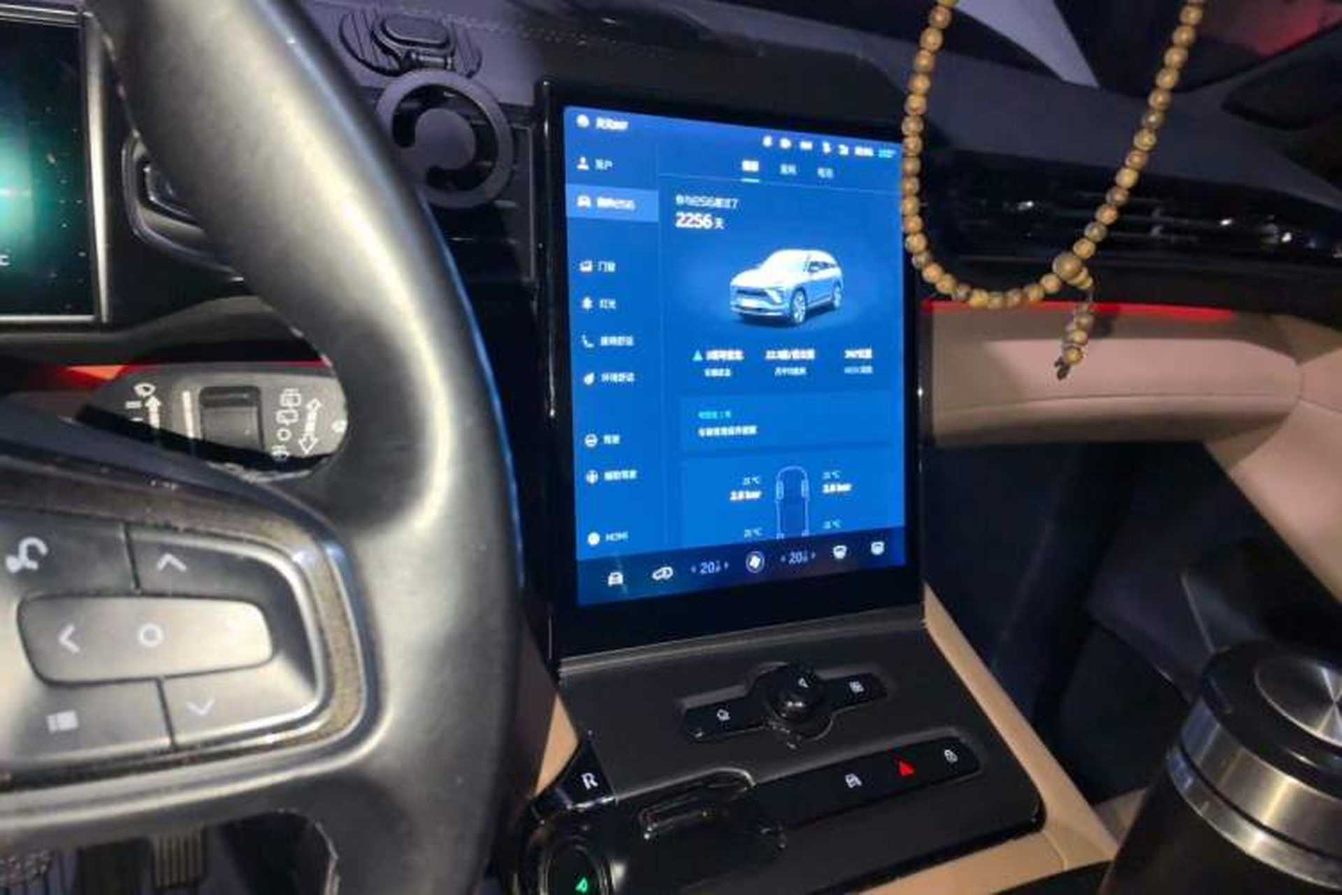 Used Nio ES6 2019 420 km Sport Version Audio And AC Panel