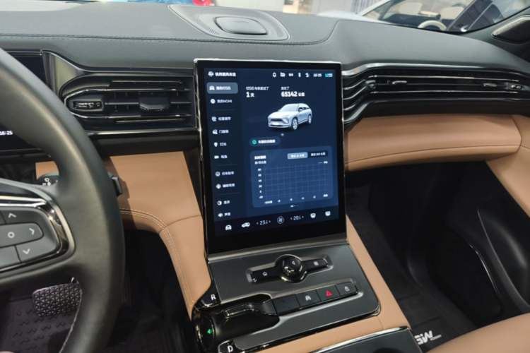 Used Nio ES6 2019 420 km Sport Version Audio And AC Panel