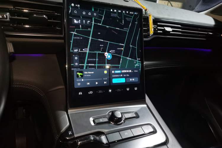 Used Nio ES6 2019 430 km Performance Version Audio And AC Panel