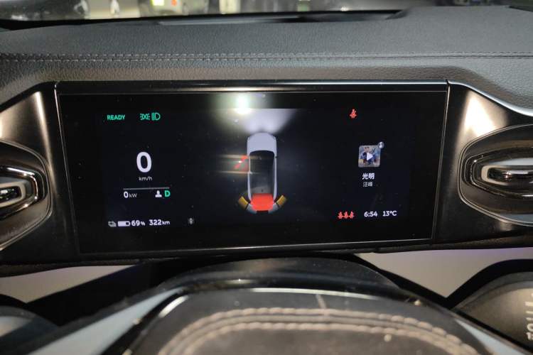 Used Nio ES6 2019 430 km Performance Version Instrument Cluster