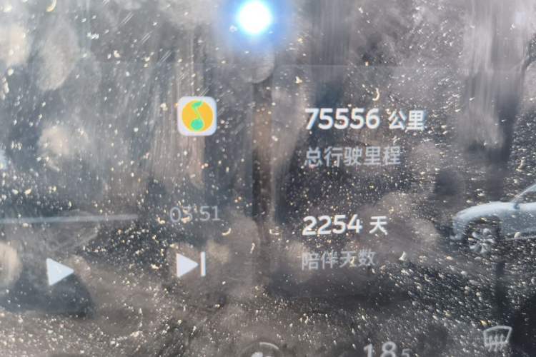 Used Nio ES6 2019 420 km Sport Version Odometer Close Up