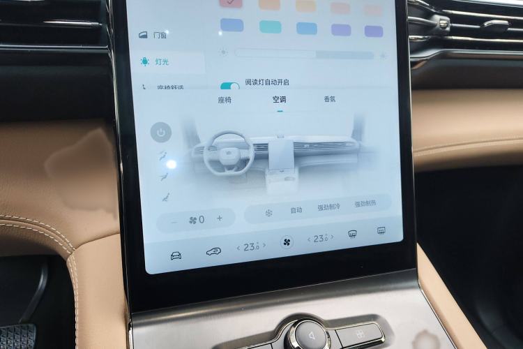 Used Nio ES6 2019 430 km Performance Version Audio And AC Panel