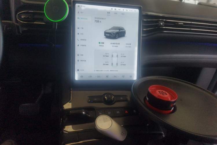 Used Nio ES6 2019 430 km Performance Version Audio And AC Panel