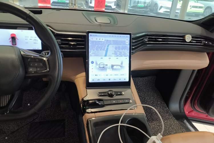 Used Nio ES6 2019 430 km Performance Version Audio And AC Panel