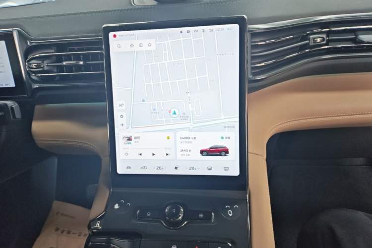 Used Nio ES6 2019 420 km Sport Version Audio And AC Panel