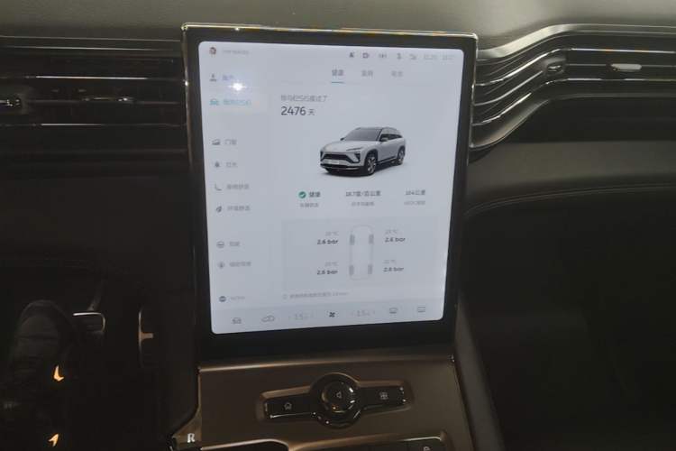 Used Nio ES6 2019 430 km Performance Version Audio And AC Panel
