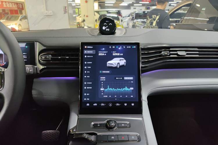 Used Nio ES6 2019 420 km Sport Version Audio And AC Panel