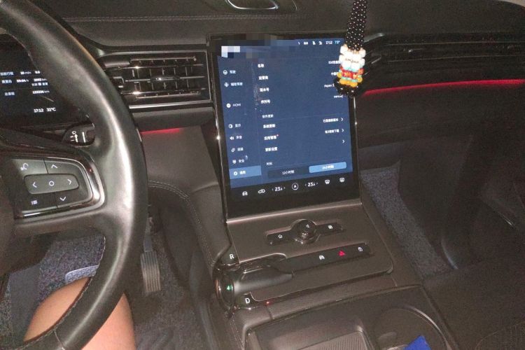 Used Nio ES6 2019 430 km Performance Version Audio And AC Panel