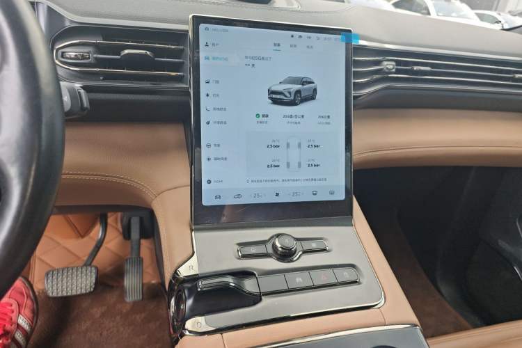 Used Nio ES6 2019 430 km Performance Version Audio And AC Panel