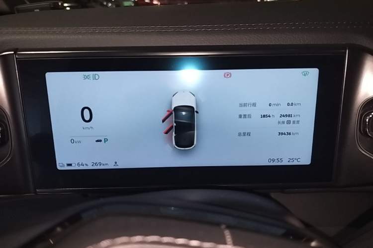 Used Nio ES6 2019 420 km Sport Version Instrument Cluster