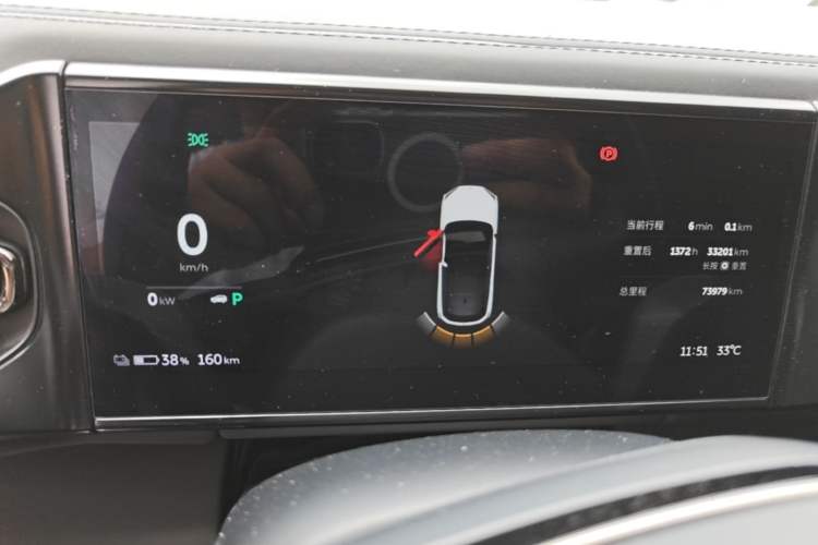 Used Nio ES6 2019 430KM First-Edition Commemorative Version Instrument Cluster