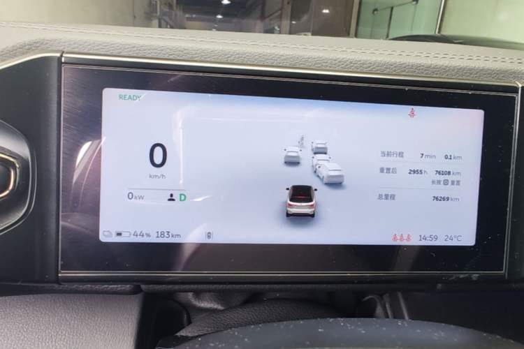 Used Nio ES6 2019 420 km Sport Version Instrument Cluster