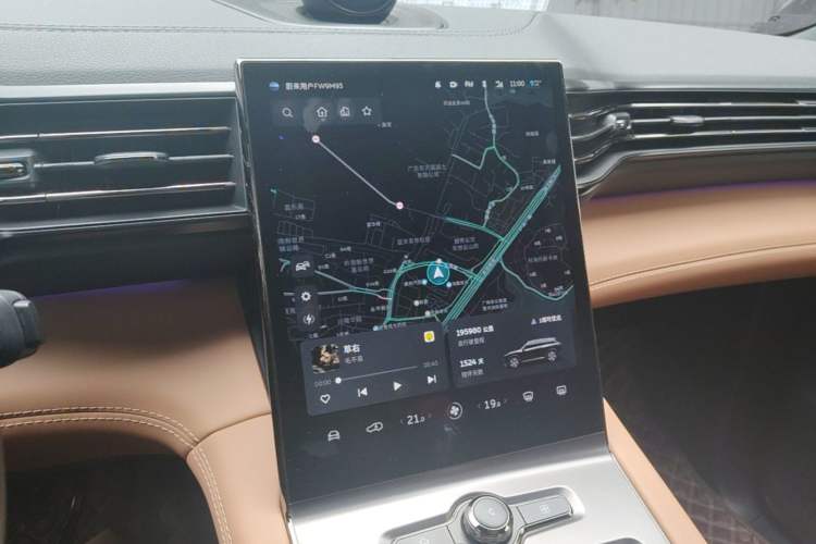 Used Nio ES6 2020 455KM Sport Edition Audio And AC Panel