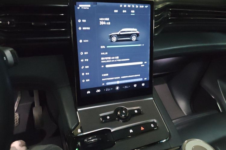 Used Nio ES6 2020 430KM Performance Version Audio And AC Panel