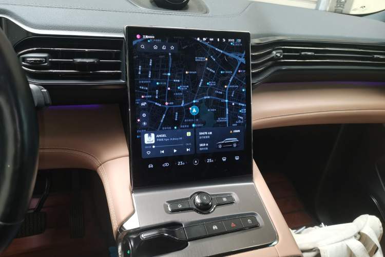 Used Nio ES6 2020 600 km Sport Edition Audio And AC Panel
