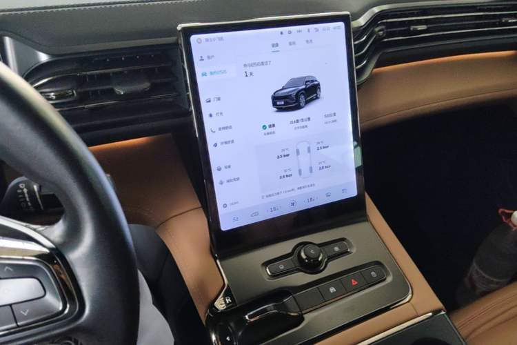Used Nio ES6 2020 455KM Sport Edition Audio And AC Panel