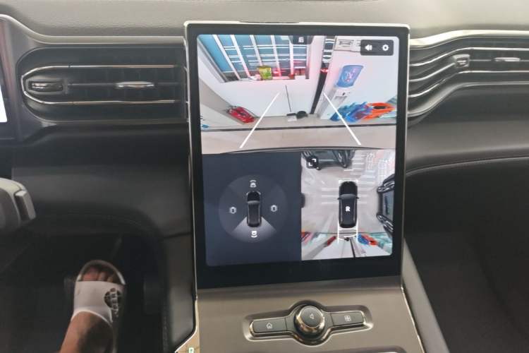 Used Nio ES6 2020 430KM Performance Version Audio And AC Panel