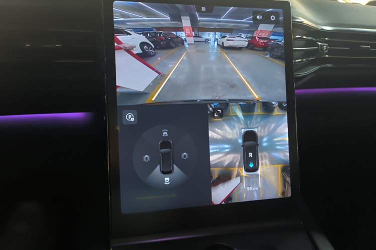 Used Nio ES6 2020 420 km Sport Edition Audio And AC Panel