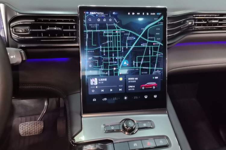 Used Nio ES6 2020 420 km Sport Edition Audio And AC Panel
