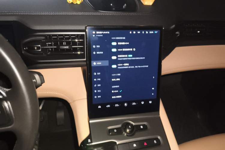Used Nio ES6 2020 600 km Sport Edition Audio And AC Panel