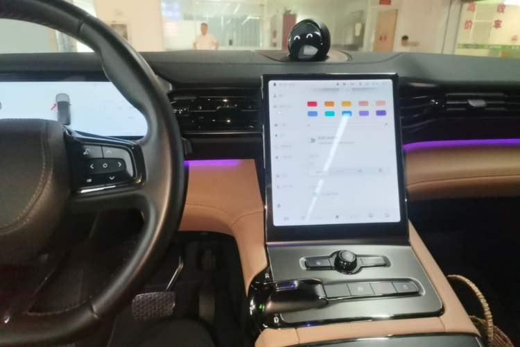 Used Nio ES6 2020 420 km Sport Edition Audio And AC Panel