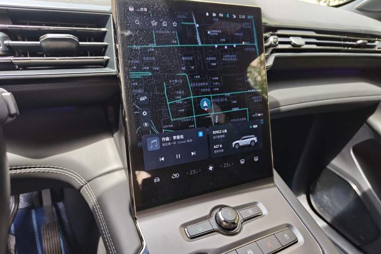 Used Nio ES6 2020 420 km Sport Edition Audio And AC Panel