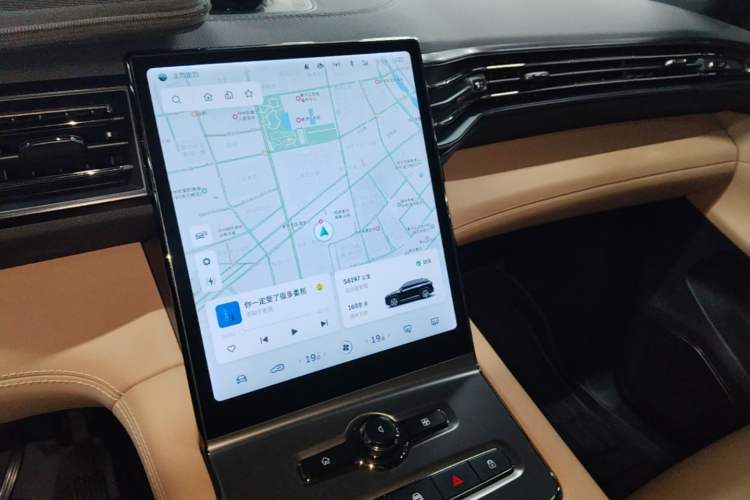 Used Nio ES6 2020 610 km Performance Version Audio And AC Panel