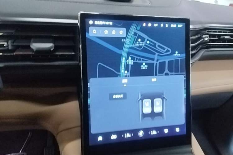 Used Nio ES6 2020 430KM Performance Version Audio And AC Panel