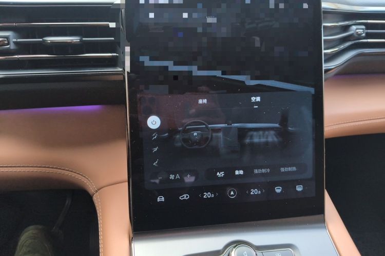 Used Nio ES6 2020 420 km Sport Edition Audio And AC Panel