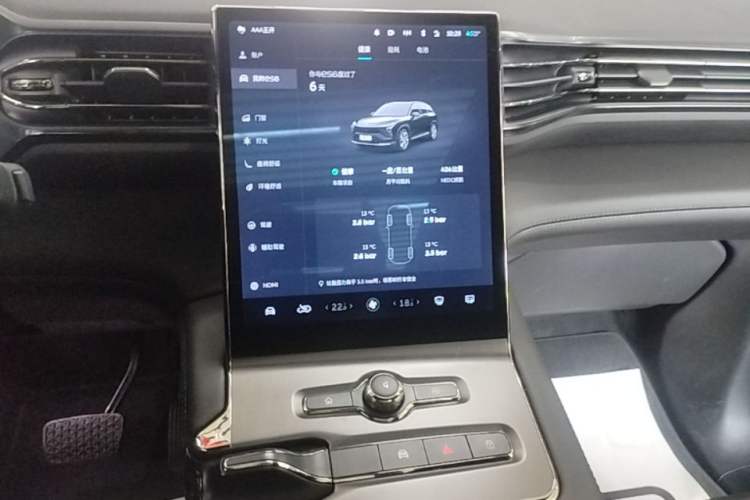 Used Nio ES6 2020 610 km Performance Version Audio And AC Panel