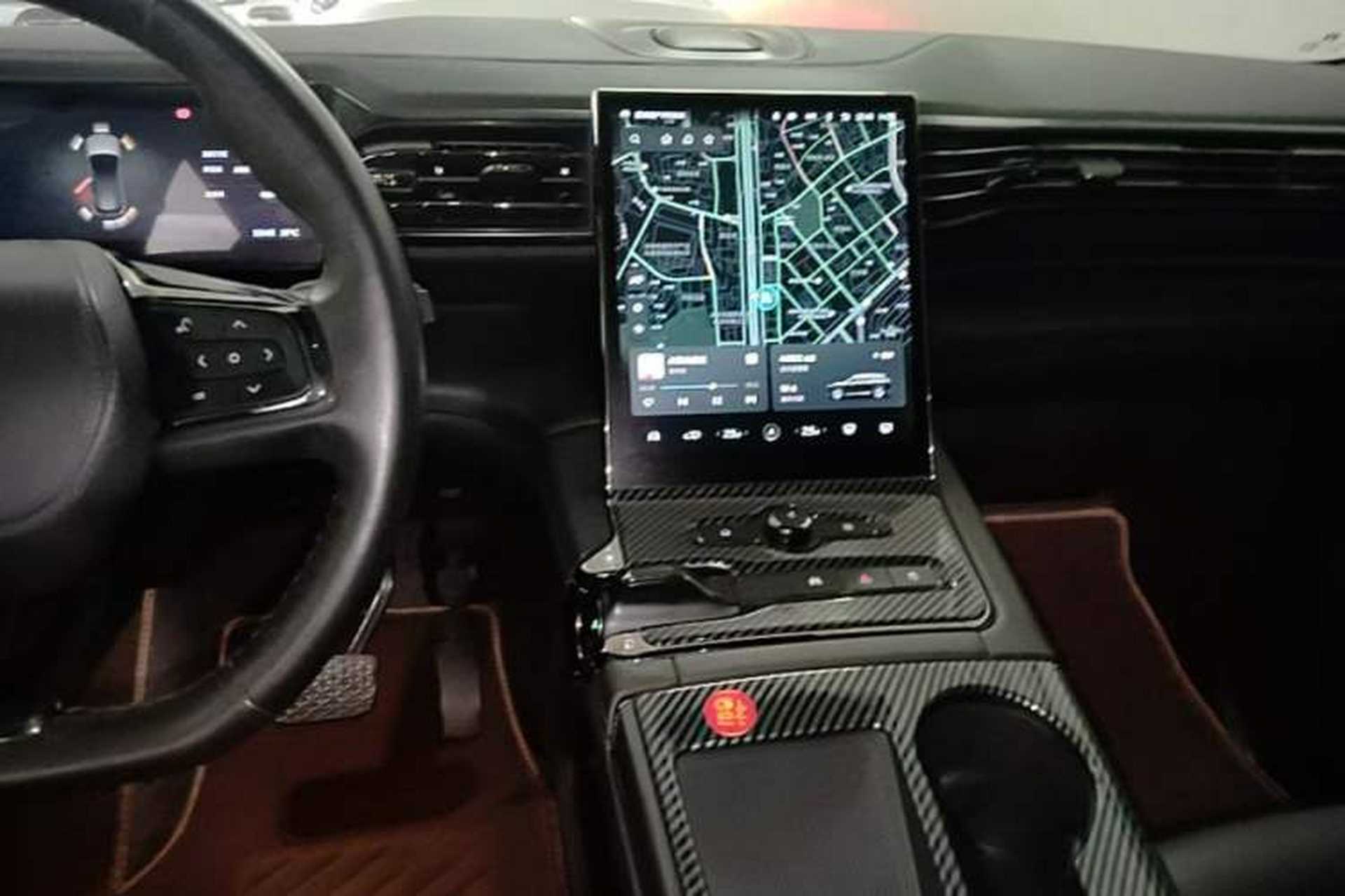 Used Nio ES6 2020 420 km Sport Edition Audio And AC Panel
