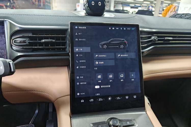 Used Nio ES6 2020 600 km Sport Edition Audio And AC Panel