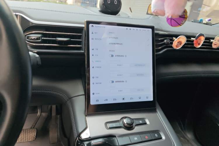 Used Nio ES6 2020 455KM Sport Edition Audio And AC Panel