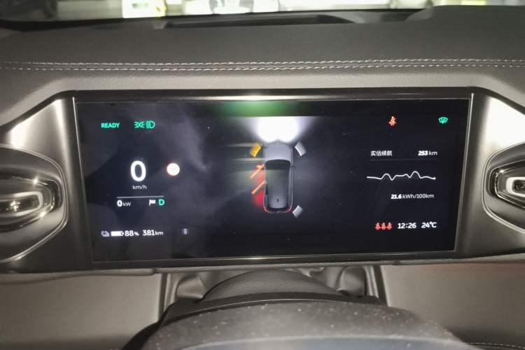 Used Nio ES6 2020 430KM Performance Version Instrument Cluster