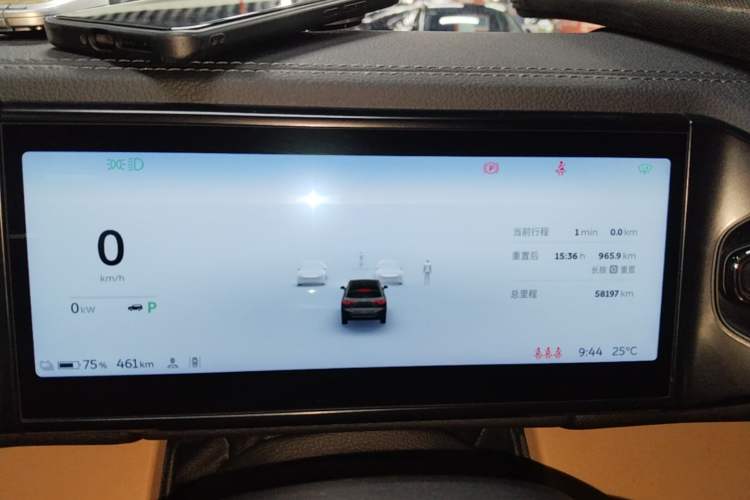 Used Nio ES6 2020 610 km Performance Version Instrument Cluster