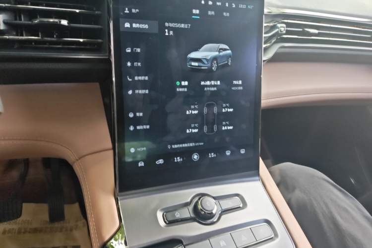 Used Nio ES6 2020 600 km Sport Edition Audio And AC Panel