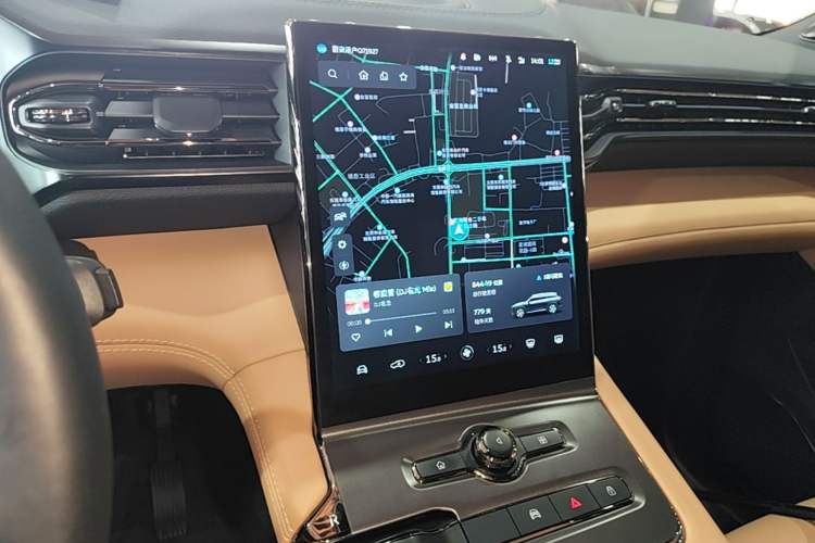 Used Nio ES6 2020 420 km Sport Edition Audio And AC Panel