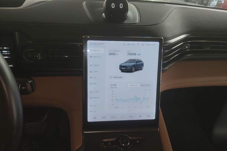 Used Nio ES6 2020 455KM Sport Edition Audio And AC Panel