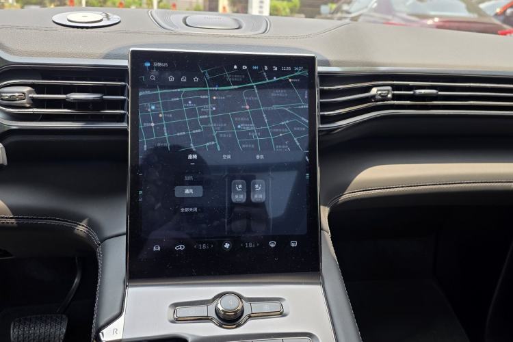 Used Nio ES6 2020 420 km Sport Edition Audio And AC Panel